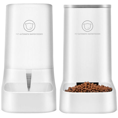 Fontaine à eau automatique pour animaux de compagnie grande capacité 3,8 L distributeur d'eau 2,1 kg fournitures pour animaux de compagnie