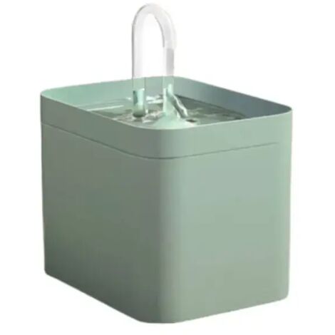 Fontaine à Eau Électrique pour Chat 1.5 L avec Filtration Automatique, Distributeur Silencieux pour Animaux