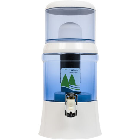 Fontaine à eau en verre 7L – Système de filtration magnétique – Dimensions 22 x 22.5 cm – Pour chat et petit animal – EVA