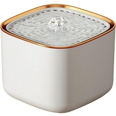 Fontaine à Eau pour Chat Shitafe, 3L, Ultra Silencieuse avec Filtre, pour Chats, Oiseaux, Chiens