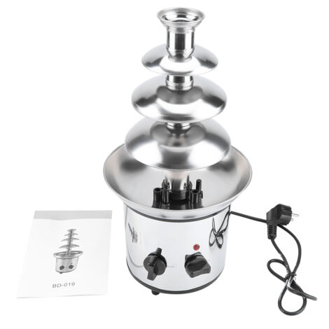 Fontaine à fondue au chocolat, fabricant en acier inoxydable pour mariage à l'hôtel