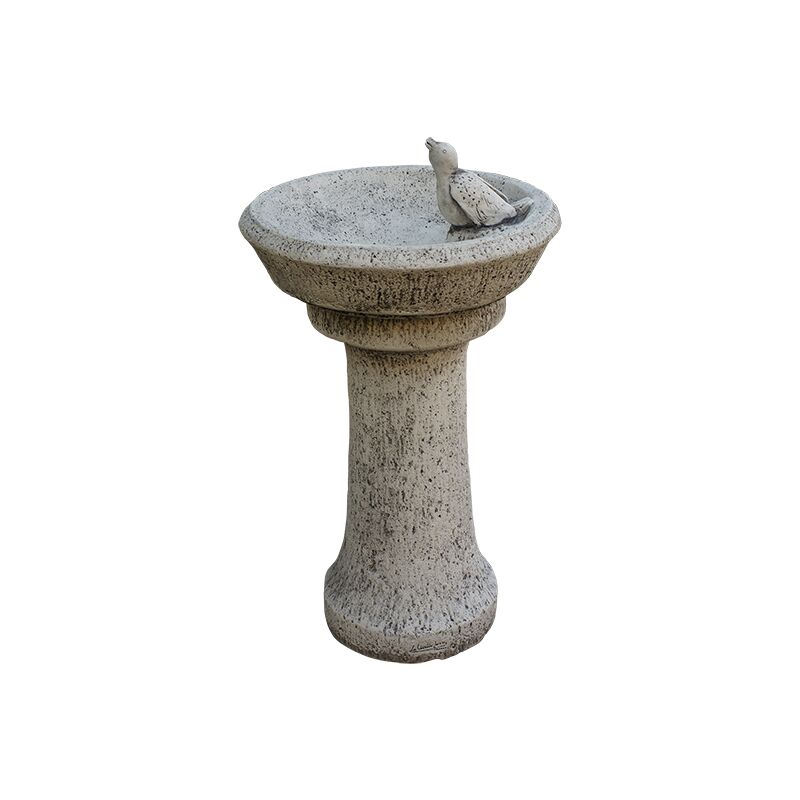 Fontaine Abreuvoir pour oiseaux 40X65cm. en pierre reconstituée