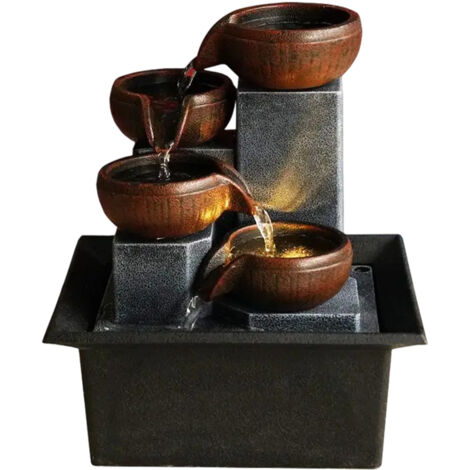 Fontaine de bureau décorative pour la maison, accessoires de fontaine de bureau, accessoires Feng Shui pour le bureau
