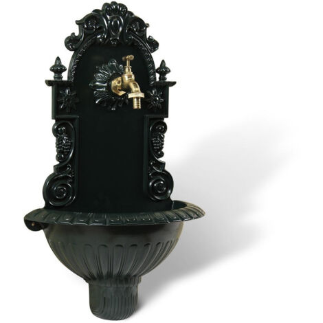 Fontaine de jardin - Aluminium - Vert - Décoration d'Autrefois