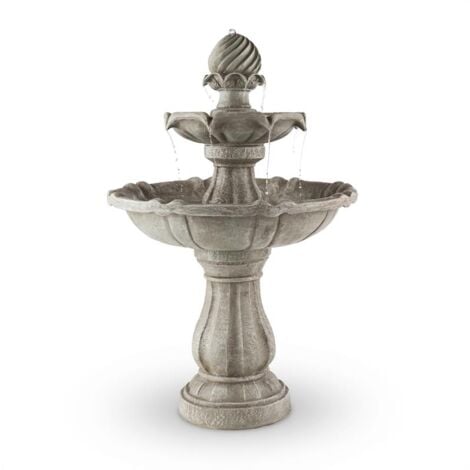 Fontaine décorative Basel imitation fontaine antique livrée avec pompe