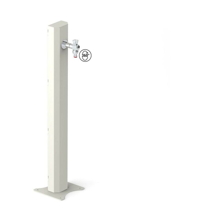 Fontaine de jardin d'eau potable "SELENE" INGENIUS IG550BIANCO blanc