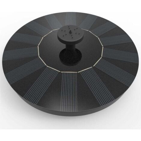 Fontaine de jardin, Solatec Fontaine Solaire Pompe à énergie Solaire 1,4 W - Pompe Submersible pour Bassin, Piscine, Jardin, Aquarium.,