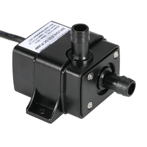 Fontaine de jardin Ultra-silencieuse Mini DC12V Micro pompe à eau sans balais Aquarium étanche circulant 240L/H 5W ascenseur 3M 0 100℃