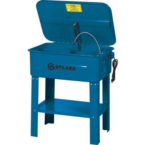 Fontaine de nettoyage 70L 230V métallique sur pieds STILKER - 53281