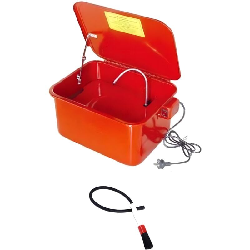 Fontaine de Nettoyage Lavage 13,5L - 3,5 gal + Pinceau Brosse