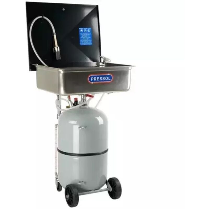 Pressol - Fontaine de nettoyage mobile 80 litres avec jauge