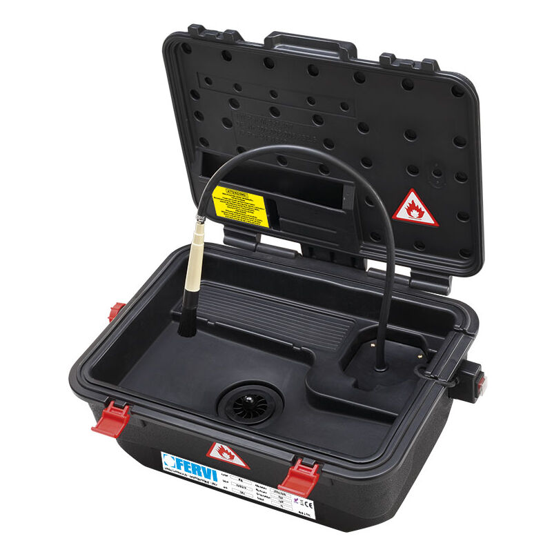 Fervi - fontaine de nettoyage portatil abs lavage de pièces mécaniques pump 0233