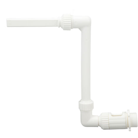 Fontaine de Piscine à Montage Facile, Angle Réglable en PVC Résistant pour Jardin, SPA et Cour