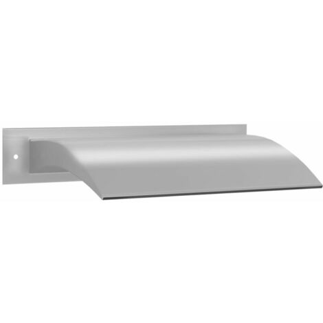 Fontaine de piscine Argenté 45x9x26 cm Acier inoxydable