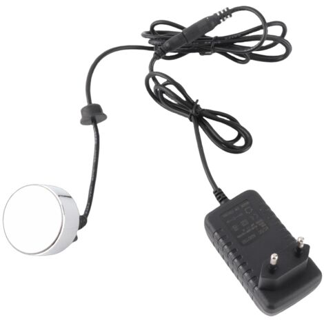 Fontaine Décorative Mini Mist Maker avec 12 Lumières pour Jardin，Amphore，Fontaine LED Atomizer 110V US