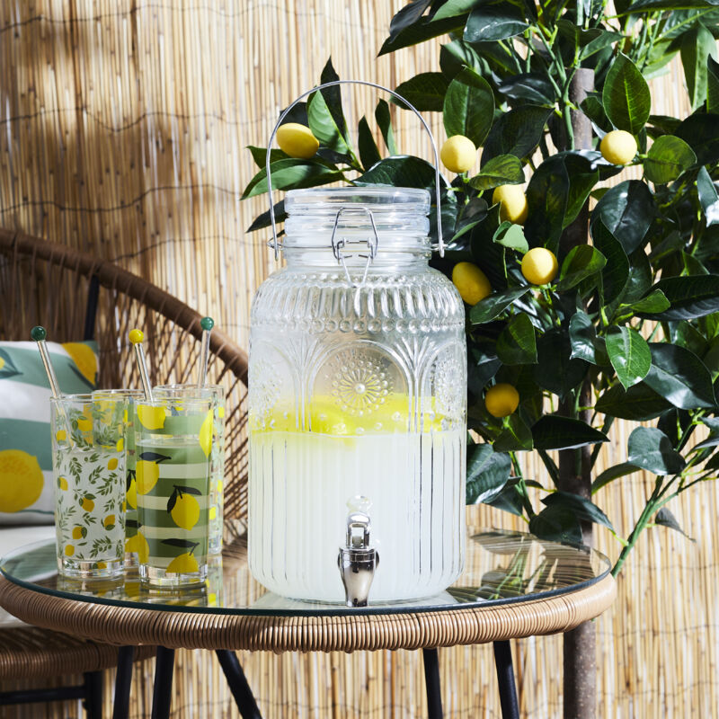 Fontaine En Verre Decore 4l M6 Fontaine En Verre Decore 4l M6