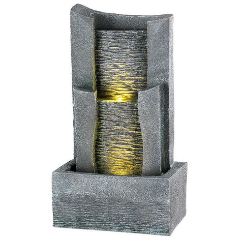 Fontaine Exstérieure Led 2 Niveaux