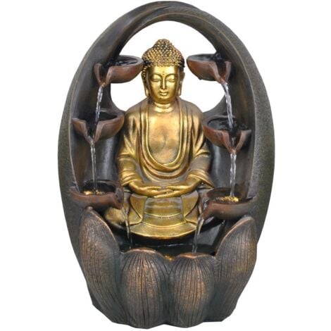 Fontaine LED d'intérieur SHAGSHAG H38cm