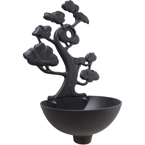 Fontaine murale Azalea pour la maison jardin extérieur balcon mural sans robinet