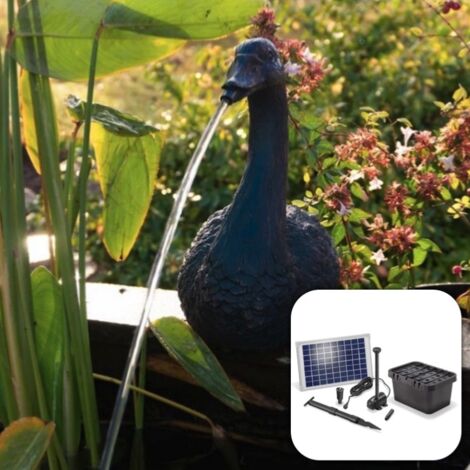 Fontaine solaire Cygne 600 l/h maxi