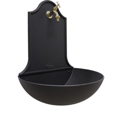 Vasca A Muro Olbia In Alluminio - Per Giardino E Balcone | Grigio Ghisa - Foto 8