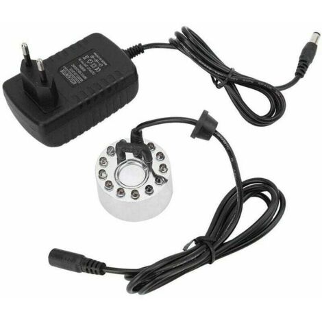 Fontana a nebbia ultrasonica a 12 LED, generatore di nebbia DC 24V-TREETALK
