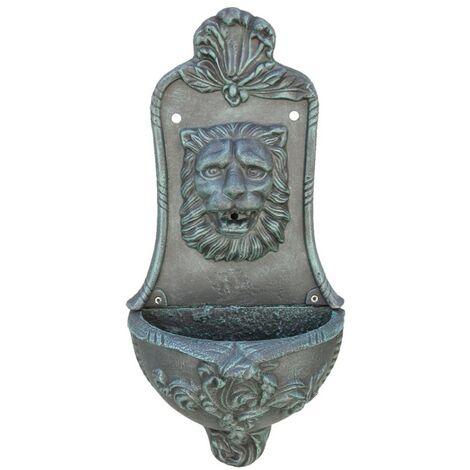 FONTANA A PARETE MODELLO 'LINCE' antracite - foro d. 12 mm