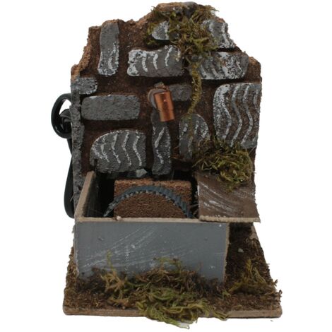 Fontana con Pompa 13x10x13 cm 11421B