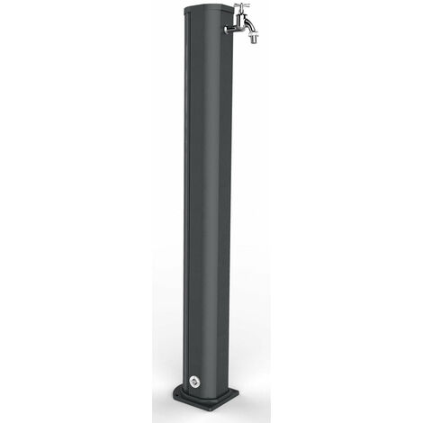 Fontana da Esterno con Rubinetto Arkema Jolly Grigio Antracite