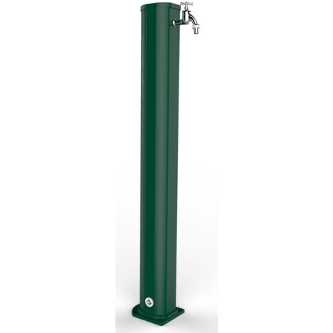 Fontana da esterno con rubinetto arkema jolly verde