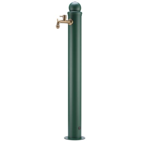 Fontana da Giardino Alta con Rubinetto Belfer 42/ARM Verde