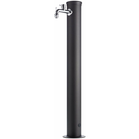 Fontana da Giardino Alta con Rubinetto Belfer 42/ARX Antracite