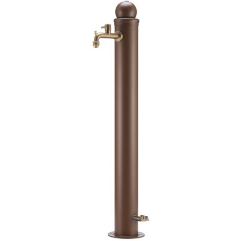 Fontana da Giardino con Doppio Rubinetto Belfer 42/ARRM Ruggine
