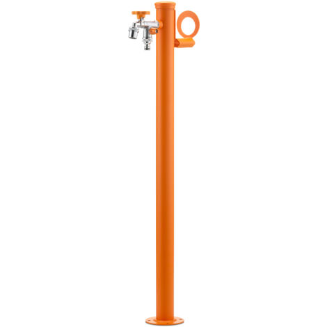 Fontana da Giardino con Doppio Rubinetto Belfer 42/SRR Arancione
