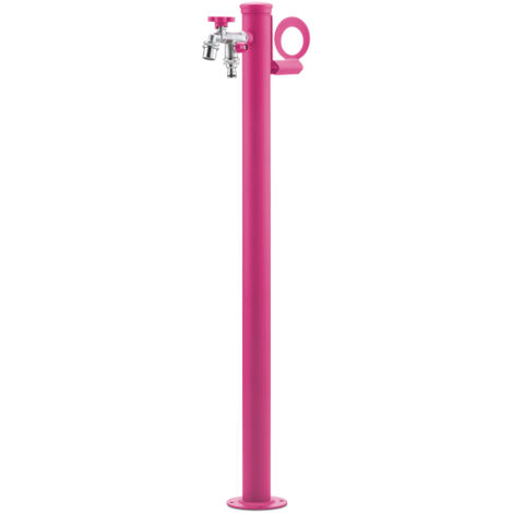 Fontana da Giardino con Doppio Rubinetto Belfer 42/SRR Ciclamino