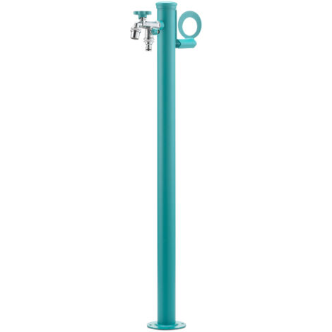 Fontana da Giardino con Doppio Rubinetto Belfer 42/SRR Turchese
