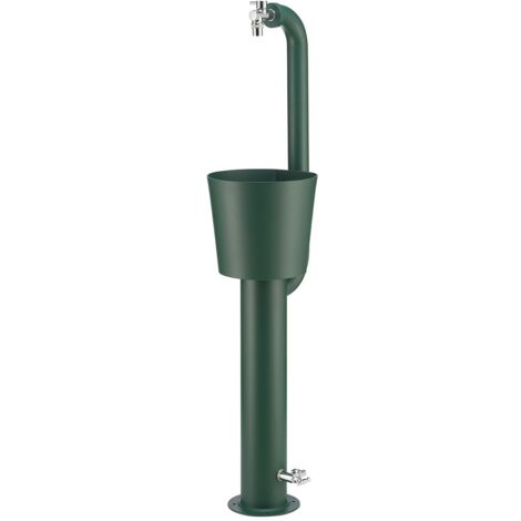 Fontana da Giardino con Doppio Rubinetto e Secchio Belfer 42/ARRC Cactus Verde
