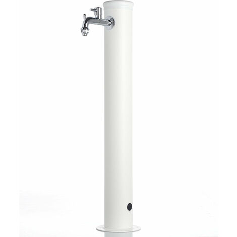 Fontana da Giardino con Rubinetto Belfer 42/AR Bianco
