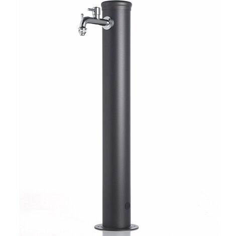 Fontana da Giardino con Rubinetto Belfer 42/AR Grigio Antracite
