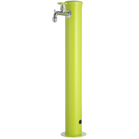 Fontana da Giardino con Rubinetto Belfer 42/ARF Verde Acido