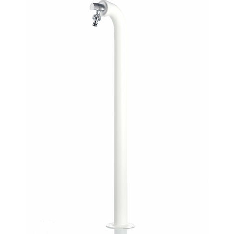Fontana da Giardino con Rubinetto Belfer 42/PS Bianco