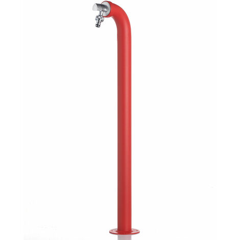 Fontana da Giardino con Rubinetto Belfer 42/PS Rosso