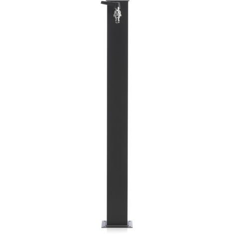 Fontana da Giardino con Rubinetto Belfer 42/Q Grigio Antracite