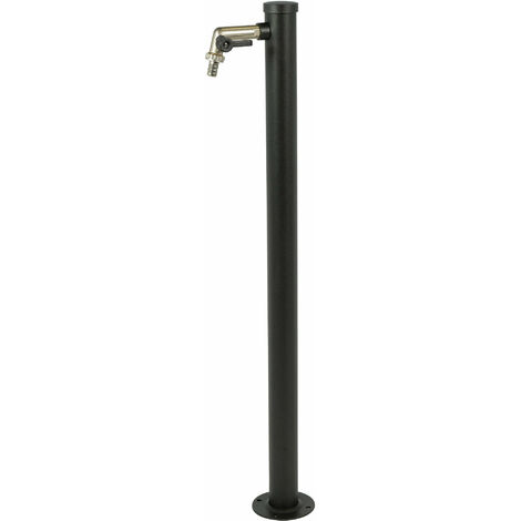 Fontana da Giardino con Rubinetto Belfer 42/SR Grigio Antracite