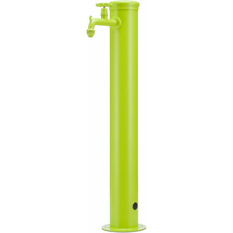 Fontana da Giardino con Rubinetto in Tinta Belfer 42/TT Verde Acido