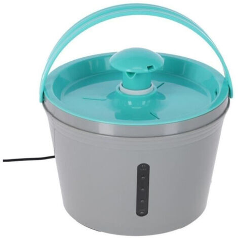Fontana d'acqua - KERBL - 80557 - 1,6 l - Grigio/azzurro