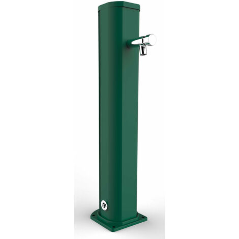 Fontana Lavapiedi da Giardino con Rubinetto Temporizzato Arkema Jolly Verde