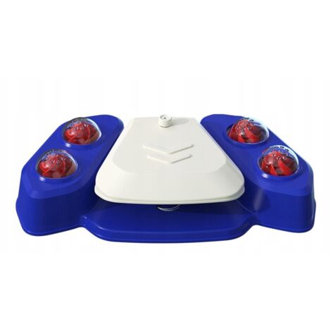 Fontana per cani con alimentatore automatico d'acqua blu