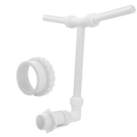 Fontana per piscina, piscina fuori terra/interrata, accessori per piscina con doppio irrigatore, piscina fuori terra 2 in 1, fontana per piscina regolabile, irrigazione da giardino per esterni