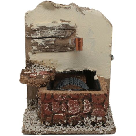 Fontana per Presepe con Pompa 13x10 cm 11421A
